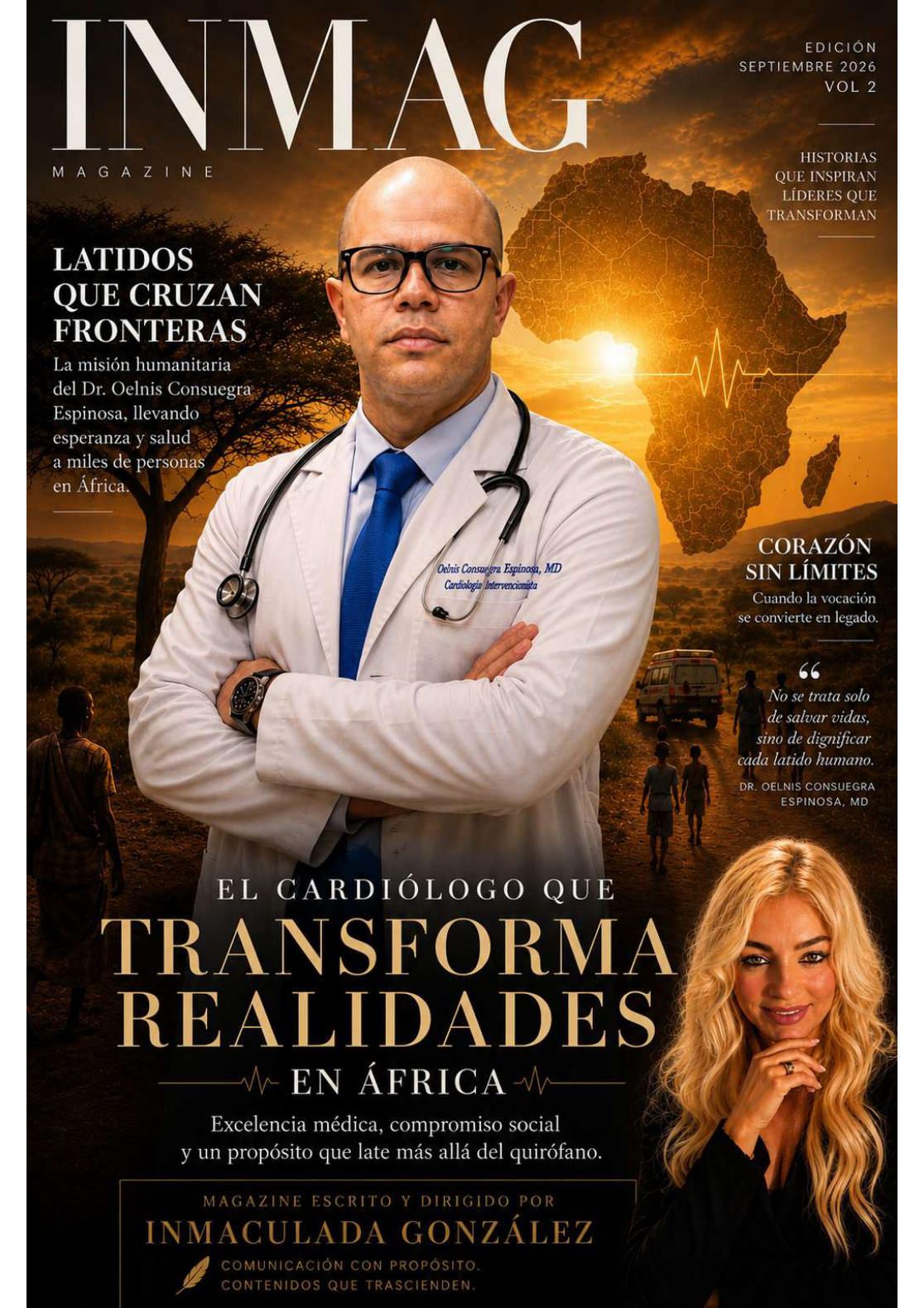 Portada INMAG Magazine Vol 2, Septiembre 2026